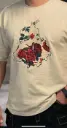 Rose Flower Oversized TEE