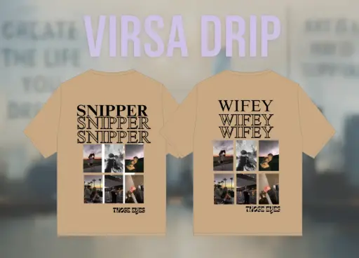 Snipper & Wifey combo oversized T-shirt 